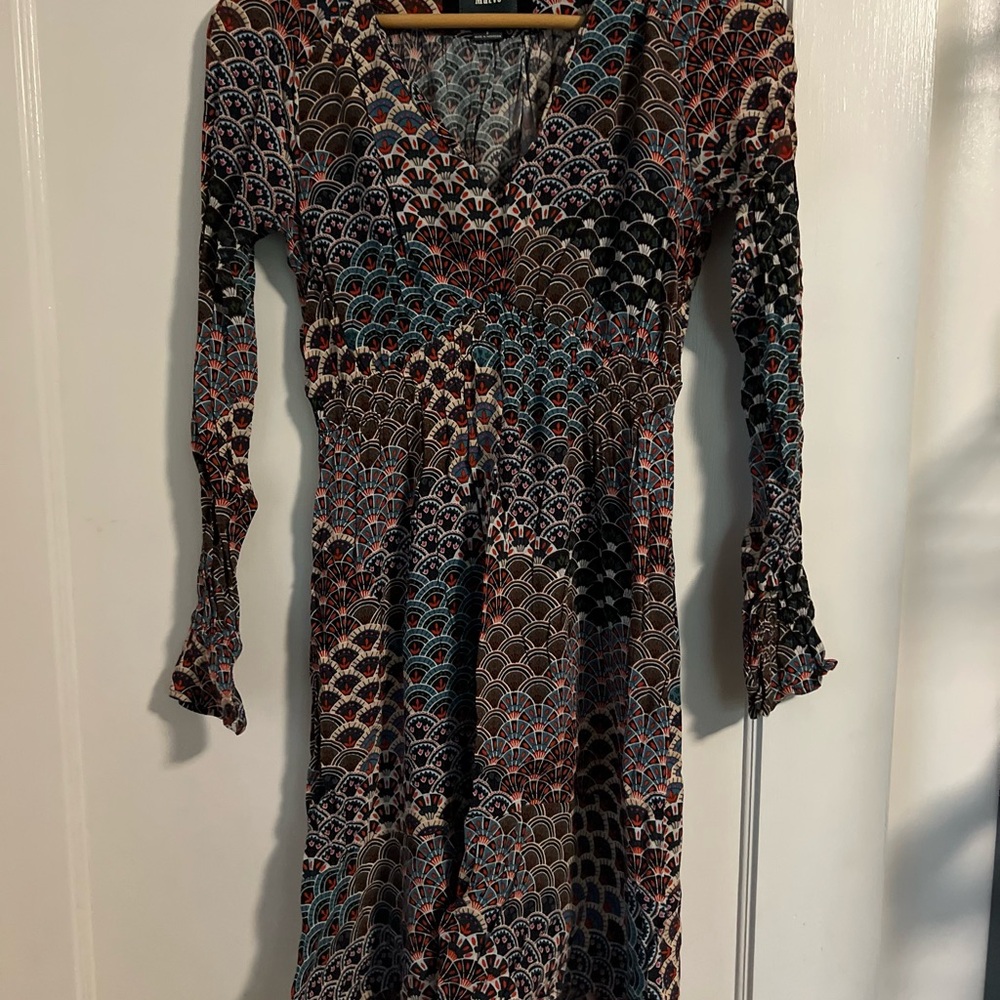 Maeve V-Neck Sheath Dress